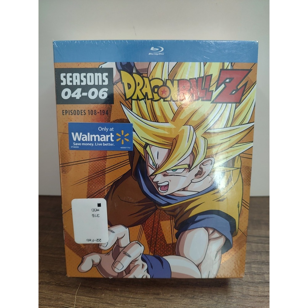Dragon Ball Z: Seasons 4, 5, 6 Blu-ray Box Set New/Sealed Anime DBZ